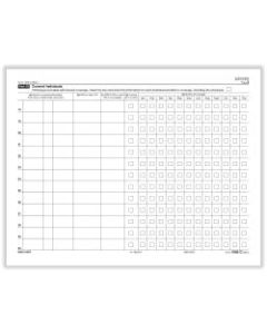 ComplyRight 1095-C Tax Forms, Continuation Form, IRS Copy of Health Coverage (Employer Provided Health Insurance Offer And Coverage), Laser, 8-1/2in x 11in, Pack Of 25 Forms