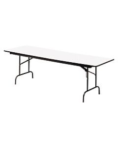 Iceberg Premium Folding Table, Rectangular, 60inW x 30inD, Gray/Charcoal
