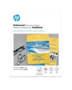 HP Enhanced Business Paper for Laser Printers, Glossy, Letter Size (8 1/2in x 11in), Heavy 40 Lb, Pack Of 150 Sheets (Q6611A)
