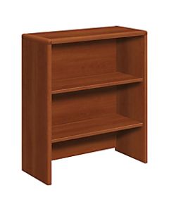 HON 10700 Series Laminate Bookcase Hutch, Cognac