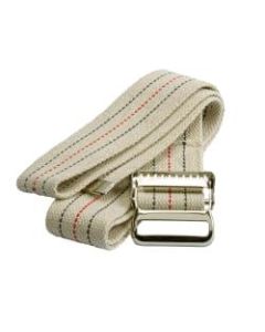 Medline Transfer Belt, 60in, Beige/Blue/Red