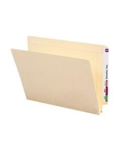 Smead Manila End-Tab Expanding Folders, 1 1/2in Expansion, Letter Size, Manila, Box Of 50