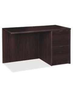 Lorell Prominence 2.0 Return Desk, Right, 48inW x 24inD, Espresso