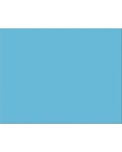 Pacon Peacock 100% Recycled Railroad Board, 22in x 28in, 4-Ply, Light Blue, Carton Of 25 Sheets
