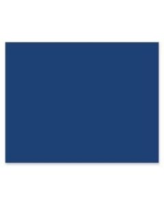 Pacon Peacock 100% Recycled Railroad Board, 22in x 28in, 4-Ply, Dark Blue, Carton Of 25 Sheets