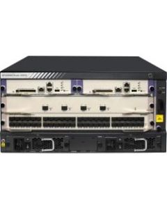 HPE FlexNetwork HSR6802 Router Chassis - 10 - 10 Gigabit Ethernet - 5U - Rack-mountable - 1 Year