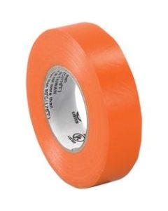 Tape Logic 6180 Electrical Tape, 1.25in Core, 0.75in x 60ft, Orange, Case Of 200