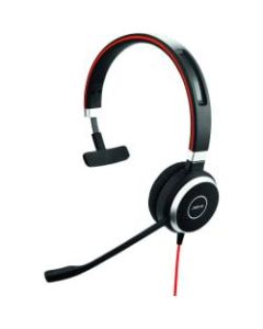 Jabra Evolve 40 UC Mono Wired Over-The-Head Headphones