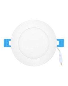 Euri 4in Round Dimmable Recessed Downlight LED Retrofit Kit, 600 Lumen, 9 Watt, 5000K/ Daylight, 1 Each