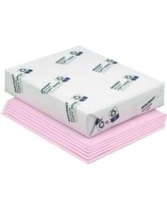 SKILCRAFT Colored Xerographic Copy Paper, Letter Size (8 1/2in x 11in), Pink, 500 Sheets Per Ream, Case Of 10 Reams (AbilityOne 7530-01-150-0334)