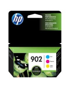 HP 902 Tricolor Original Ink Cartridges Pack Of 3, T0A38AN
