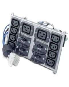 APC - Symmetra RM Power Backplate - 2, 8 x IEC 320 EN 60320 C19, IEC 320 EN 60320 C13 Female, Female