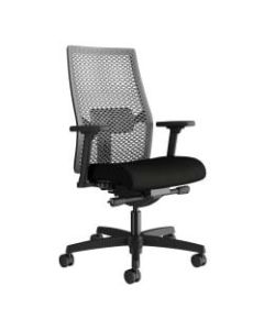 HON Ignition ReActive Mid-Back Task Chair, Black