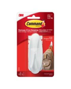 3M Command General Purpose Removable Plastic Hook, Large