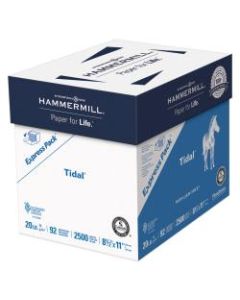 Hammermill Paper, Tidal MP, Letter Size (8 1/2in x 11in), 20 Lb, Express Ream Of 2,500 Sheets
