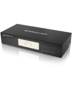 IOGEAR 2-Port Dual View DisplayPort Secure KVM Switch - 2 Computer(s) - 1 Local User(s) - 3840 x 2160PS/2 Port - 7 x USB - 2 x HDMI - 4 x DisplayPort - TAA Compliant