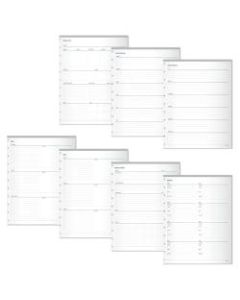 TUL Discbound Organizational Inserts, Letter Size, White, Pack Of 100 Inserts