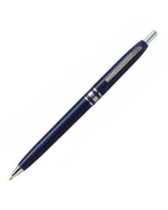 SKILCRAFT AbilityOne Retractable Ballpoint Pens, Medium Point, Blue Ink, Box Of 12 Pens