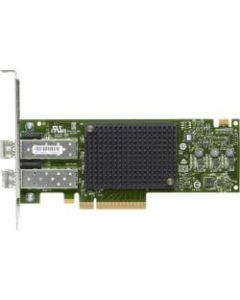 HPE StoreFabric SN1600E - Host bus adapter - PCIe 3.0 x8 - 32Gb Fibre Channel x 2 - for ProLiant DL325 Gen10, DL345 Gen10, DL360 Gen10, DL365 Gen10, XL290n Gen10