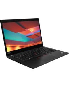 Lenovo ThinkPad X395 20NL001JUS 13.3in Touchscreen Notebook - 1920 x 1080 - AMD Ryzen 7 3700U Quad-core 2.30 GHz - 16 GB RAM - 512 GB SSD - Black - Windows 10 Pro - AMD Radeon RX Vega 10 Graphics