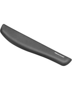 Fellowes PlushTouch Keyboard Wrist Rest with Microban - Graphite - 1in x 18.1in x 3.2in Dimension - Graphite - Polyurethane, Foam - Wear Resistant, Tear Resistant, Skid Proof