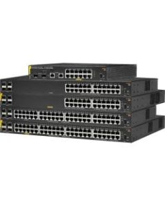 Aruba 6100 24G 4SFP+ Switch - 24 Ports - 3 Layer Supported - Modular - 33 W Power Consumption - Twisted Pair, Optical Fiber - 1U High - Rack-mountable, Wall Mountable - Lifetime Limited Warranty