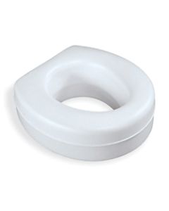 Medline Elevated Toilet Seats, White, Case Of 3