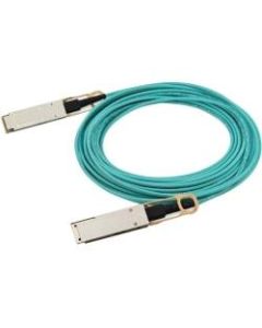 HPE Aruba - 100GBase-AOC direct attach cable - QSFP28 (M) to QSFP28 (M) - 7 m - fiber optic - active - for HPE Aruba 8325-32C, 8325-48Y8C