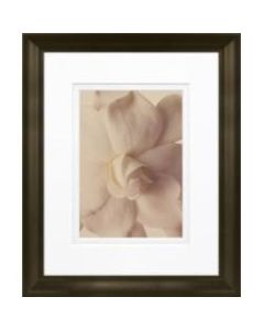 Timeless Frames Marren Espresso-Framed Floral Artwork, 8in x 10in, Gardenia In Bloom