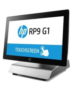 HP RP9 G1 Retail System 9018 - All-in-one - 1 x Core i3 6100 / 3.7 GHz - RAM 4 GB - HDD 500 GB - SED - HD Graphics 530 - GigE - WLAN: Bluetooth 4.0, 802.11a/b/g/n/ac - Win 10 Pro 64-bit - monitor: LED 18.5in 1366 x 768 (HD) touchscreen - Smart Buy