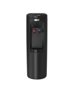 Oasis Atlantis Hot/Cold Plumbed Floorstand Water Cooler, Black
