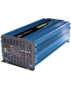 Power Bright 12V DC to AC 3500 Watt Power Inverter - Input Voltage: 12 V DC - Output Voltage: 117 V AC, 120 V AC - Continuous Power: 3500 W