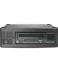 HPE StoreEver LTO-6 Ultrium 6250 SAS External Tape Drive - LTO-6 - 2.50 TB (Native)/6.25 TB (Compressed) - SAS - 5.25in Width - 1H Height - External - 168.94 MB/s Native - 422.34 MB/s Compressed - Linear Serpentine