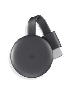 Google Chromecast 3rd Generation Streaming Media Device, Black