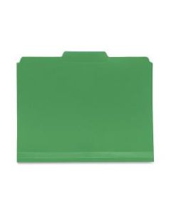 Smead Inn Dura File Folders, Letter Size, 1/3 Cut, Green, Box Of 24