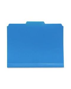 Smead Inn Dura File Folders, Letter Size, 1/3 Cut, Blue, Box Of 24