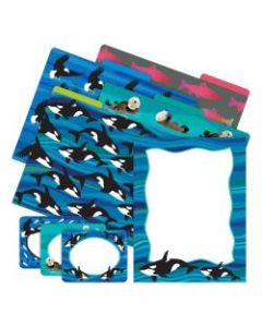 Barker Creek Get Organized Kit, Letter Size, Sea & Sky Whales