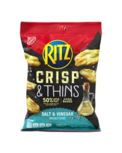 Ritz Crisps, Salt & Vinegar, 1.75 Oz, Pack Of 12 Bags