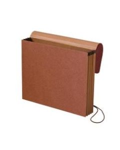 Smead Expanding Wallet, 3 1/2in Expansion, Letter Size, 30% Recycled, Redrope