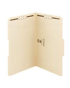 Smead Heavyweight Manila Fastener Folders, Legal Size, Pack Of 50