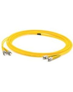 AddOn 1m FC (Male) to FC (Male) Yellow OS1 Duplex Fiber OFNR (Riser-Rated) Patch Cable - 100% compatible and guaranteed to work