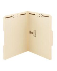 Smead Heavyweight Manila Fastener Folders, Letter Size, Pack Of 50