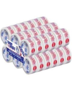Tape Logic Stop If Seal Is Broken Preprinted Carton-Sealing Tape, 3in Core, 2in x 55 Yd., Red/White, Case Of 36