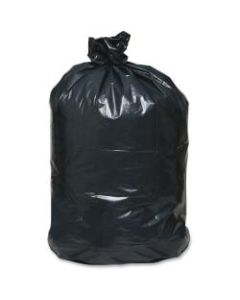 Webster Reclaim Heavy-Duty Recyled Can Liners - Large Size - 45 gal - 40in Width x 46in Length - 1.80 mil (46 Micron) Thickness - Black - Plastic - 100/Carton - Can