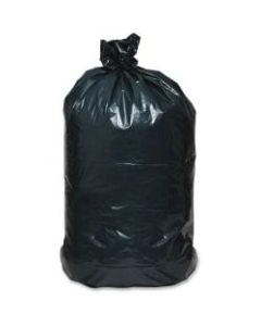 Webster Reclaim Heavy-Duty Recycled Can Liners - Extra Large Size - 60 gal - 38in Width x 58in Length - 1.65 mil (42 Micron) Thickness - Black - Plastic - 100/Carton - Can
