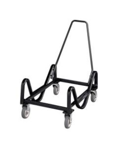 HON 4033-Series GuestStacker Chair Cart, Black