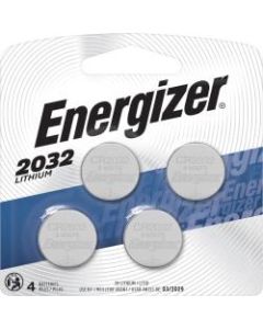 Energizer 2032 3 Volt Lithium Batteries - For Watch, Calculator, PDA, Toy, Game, Door Chimes, LED Light, Medical Equipment, Digital Thermometer, Glucose Monitor, Electronic Organizer, .. - CR2032 - 3 V DC - 480 / Carton