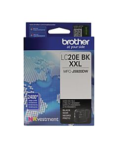 Brother LC20EBKS Extra-High Yield Environmental Program Black Ink Cartridge