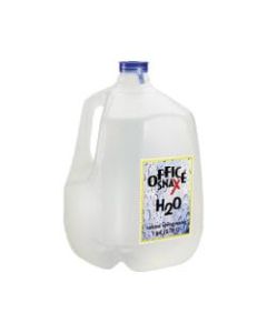 Office Snax Natural Spring Water, 128 Oz, Carton Of 3 Jugs