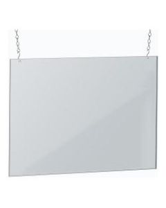 Azar Displays Hanging Poster Frame, 18in x 24in, Clear